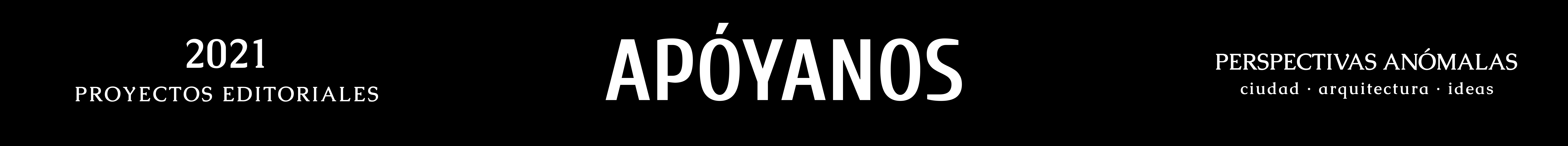 Apoya nuestros proyectos editoriales Apoya nuestros proyectos editoriales