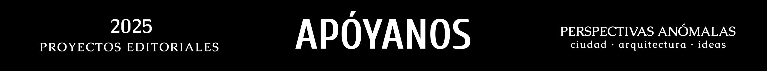 Apoya nuestros proyectos editoriales Apoya nuestros proyectos editoriales